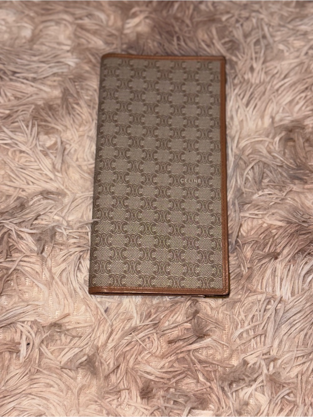 Authenticated Vintage Celine Macadam Continental Wallet
